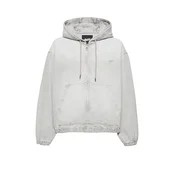 Pull&Bear Prehodna jakna svetlo siva