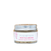 Pomlajevalna nočna krema za obraz z vrtnico Cvetka (50 ml)