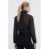 Jakna za vadbo Calvin Klein Performance črna barva