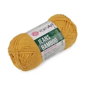 Bamboo Pletena preja Jeans 50 g - (107) gorčica