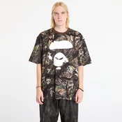 Majice A BATHING APE Tree Edge Camo Ape Face Relaxed Fit Tee UNISEX Brown L