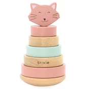 trixie leseni obroči za zlaganje mrs. cat