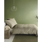 Kaeppel POSTELJNINA Organic 140/200 cm bombažni flanel kaki