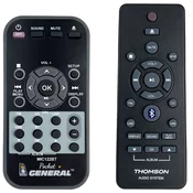 General THOMSON MIC122BT - daljinski upravljalnik podvojen