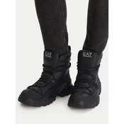 EA7 Emporio Armani Gležnjarji 7X000335 AF18611 MC061 Črna