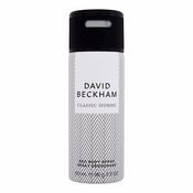 David Beckham Classic Homme deodorant v spreju 150 ml za moške