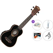 LAG BABYTKU-118SE Premium SET Black Soprano ukulele