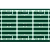 Folijski prt za nogometno igrišče, trava, stadion, nogometni rojstni dan 120x180cm