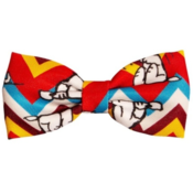 ZOOZ PETS Leptir mašna za kucne ljubimce Snoopy Zigzag M/L šarena
