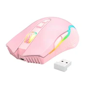 Brezžična gaming miška ONIKUMA CW905 z 6 DPI nastavitvami - pink