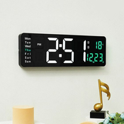 Led digitalna stenska ura - Walltime