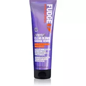 Fudge Everyday Clean Blonde Damage Rewind Shampoo nežni šampon za vsakodnevno uporabo za blond lase in lase s prameni 250 ml
