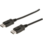 DISPLAYPORT PRIKLJUČNI KABEL 5 ČRN