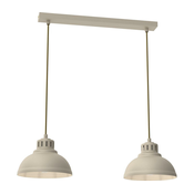 Luster na sajli SVEN 2xE27/15W/230V bež
