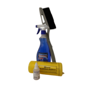 Zimski Set Odmrzivac stakla De-icer sa pumpicom 0,5l + Sredstvo protiv smrzavanja bravica 30ml + Cetka za sneg + Sinteticka krpa