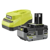 shumee 255327 RYOBI 4Ah baterija + polnilnik RC18120A-140X