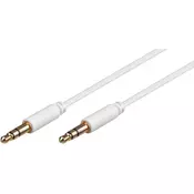 MicroConnect Avdio kabel tanki 3.5mm, 1,5 m (3-pin, stereo), Minijack, Bel