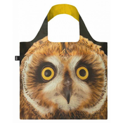 LOQI zložljiva vrečka National Geographic, Short-eared Owl