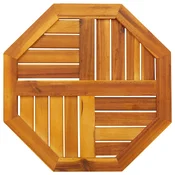 Stolna ploca 50x50x2 cm osmerokutna od masivnog drva bagrema