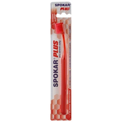 Spokar Plus cetkica za zube medium Red (Hexagonal Fibres)