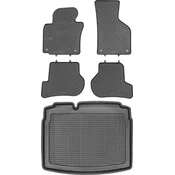 Volkswagen Golf VI Hatchback od 2008-2012 KOMPLET - gumijaste avtotesnine + zaščitna preproga za prtljažnik
