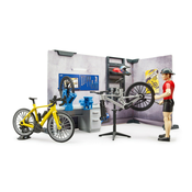 Bruder Set sa Figurama BikeShop 631208