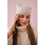 Kesi Cap with fleece Anna K238 beige