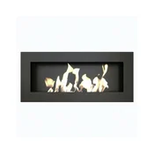 DELTA 2/CZARNY/SLIM TÜV bio kamin