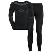 Odlo FUNDAMENTALS PERFORMANCE WARM SET LONG, moško perilo, črna 196082