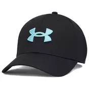 Moška kapa s ščitnikom Under Armour BLITZING LOW STR Black/Blue Haze XL/XXL