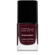 Gabriella Salvete Longlasting Enamel lak za nohte 11 ml odtenek 19 Mahagony