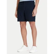 Calvin Klein Kratke hlače iz tkanine LV04LF610G Modra Straight Fit