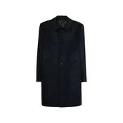 GOBI Cashmere Prehoden plašč Men’s Single-Breasted Cashmere Coat črna