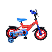 Dječji bicikl Paw Patrol 10 s fiksnim prijenosom - crveno-plavi