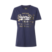 Superdry T-shirt Pg Metallic Entry Tee - Womens