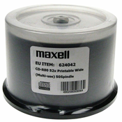 Maxell CD-R 52x, 700MB 50 kom spindle, printabilni