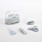 KikkaBoo Manikir set za bebe 4 dela Bear Blue