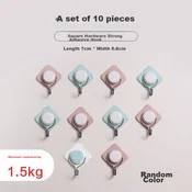 Chahua Samolepljive kukice, 10 komada, Višebojne