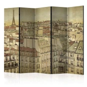 Paravan u 5 dijelova - Good bye Paris! II [Room Dividers] 225x172