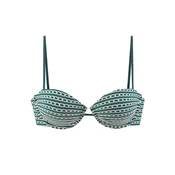 Copenhagen Studios Bikini zgornji del petrol