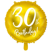 Balon Gold 30 let