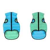 Airyvest AIRY VEST Topel pasji brezrokavnik LUMI, ki se sveti v temi, modra S30