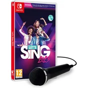 RAVENSCOURT Igrica za Nintendo Switch Lets Sing 2023 sa mikrofonom