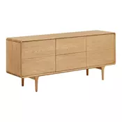 Omarica Brea 117 Hrast, 75x180x45cm, MDF plošča