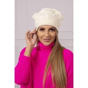 Kesi Womens cap Uliana K408 dark ecru