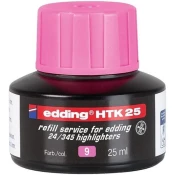 Edding Nadomestno črnilo za označevalnik Eco - HTK 25, roza