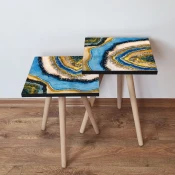 Hanah Home Set klub stocica 2Shp112, 2 komada, Plavi