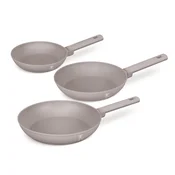 Komplet ponev s titanovo površino Taupe 3-delni 55254