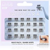 KISS Falscara Wisp Bambi Knotted False Eyelashes 24 Pieces