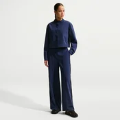 Nike 24.7 PerfectStretch Womens Dri-FIT High-Waisted Loose Tearaway Trousers - Blue - Polyester/12-/ Elastane